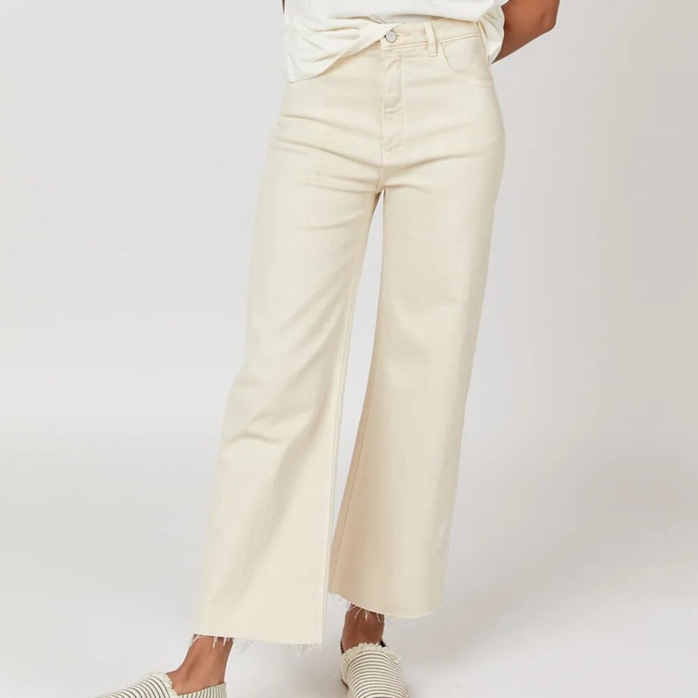 Oliver Logan Jeans - Aberdeen High Rise, Wide Leg, Crop, Like New, , Size 24